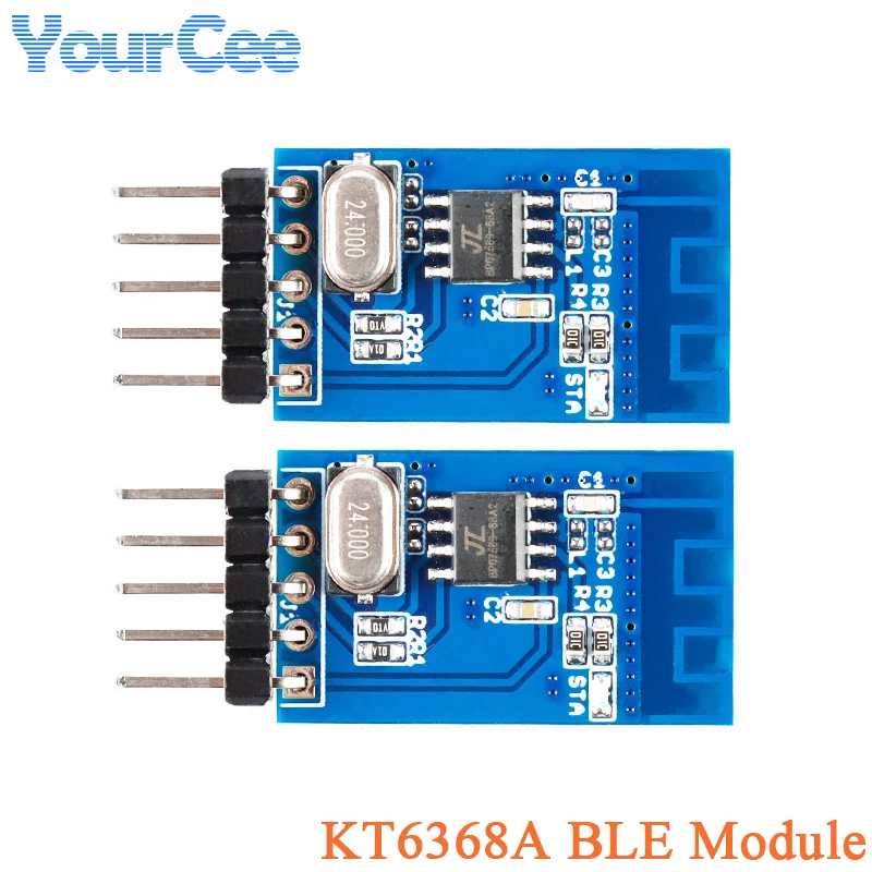 5 uds/1 unidad KT6368A compatible con Bluetooth BLE 5,1 módulo de transmisión transparente puerto serie comunicación de datos 5,1BLE/2,1 SPP - imagen 2