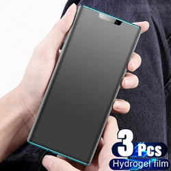 Película Mate hidrogel TPU para Huawei Mate 20 X 20X 30 P30 P40 Pro frontal suave Protector de pantalla trasera Anti huella digital