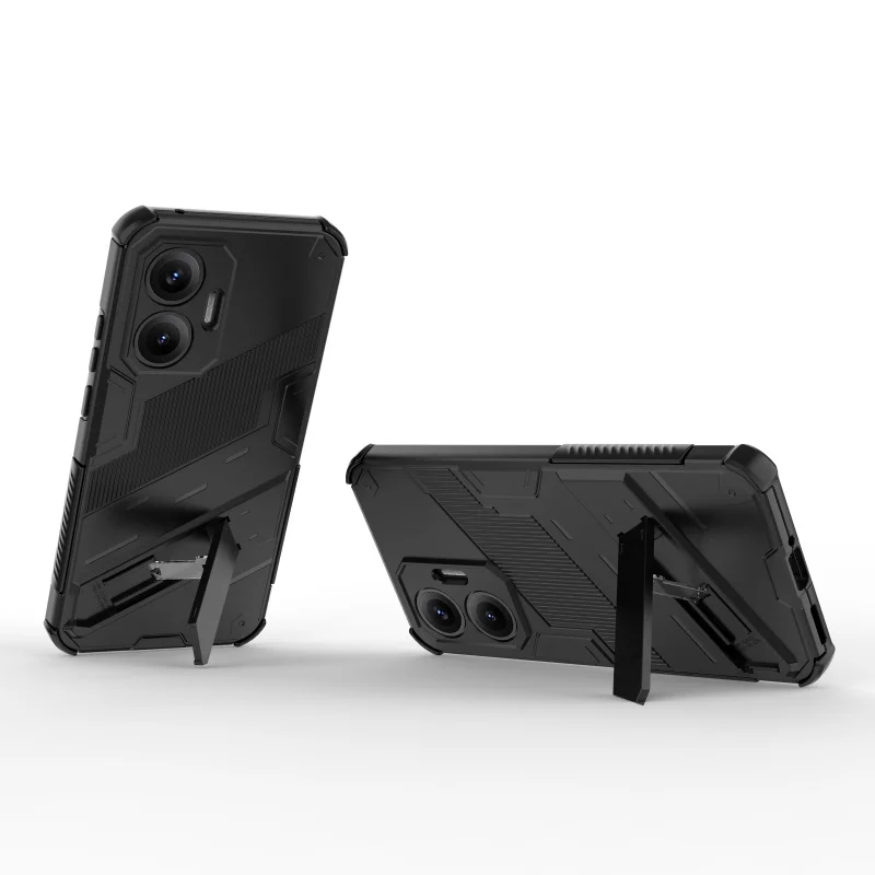 Para Poco F7 funda Xiaomi Poco F7 Capas nueva armadura protectora de lente a prueba de golpes teléfono parachoques trasero soporte Fundas Poco F7 - imagen 4