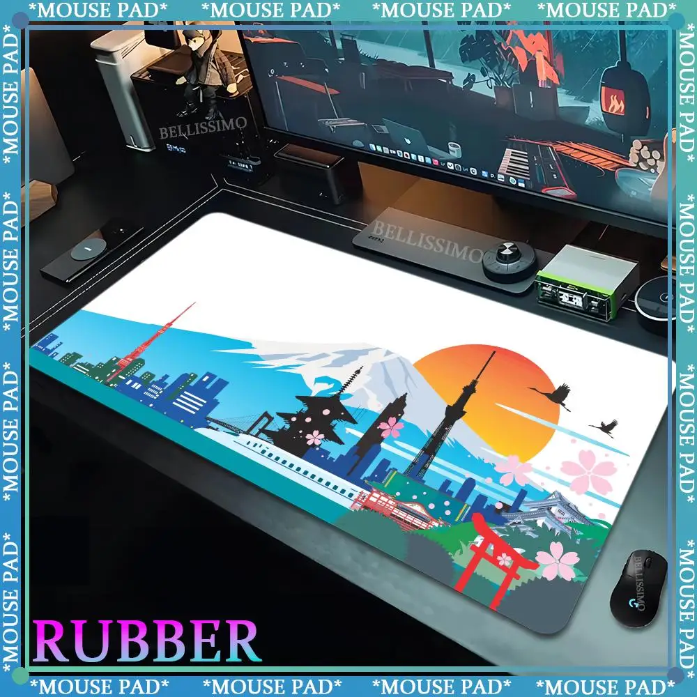 Alfombrilla de ratón gigante de juego de flores de mar xxl 90x40, alfombrilla antideslizante, alfombrilla de escritorio, controlador de juego, dispositivo de escritorio, alfombrilla de ratón - imagen 3