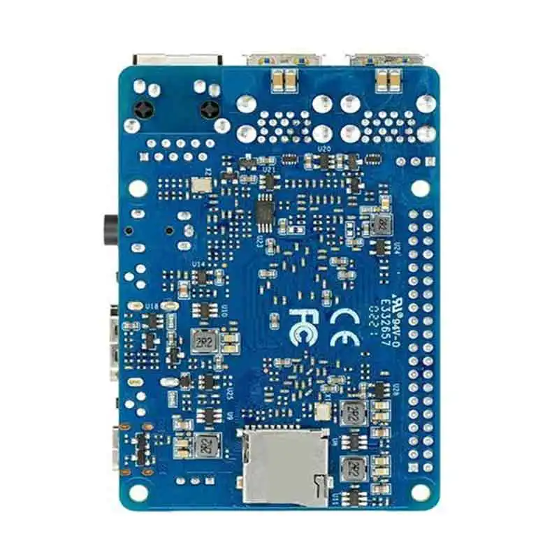 Banana Pi BPI-M5 con diseño de chip Amlogic S905x3 16G eMMC, alto rendimiento como 4B compatible con Raspberry Pi tamaño 3B - imagen 3