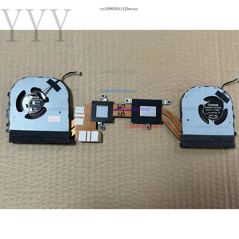 95% nuevo Original 01AY981 para Lenovo Thinkpad P1 Gen 1 X1 Extreme 1st Gen ventilador de refrigeración disipador térmico FRU 100% prueba Ok - imagen 2