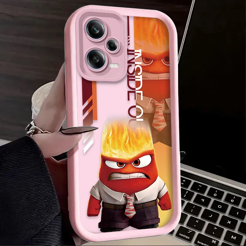 Funda de silicona Disney Inside Out 2 para Xiaomi Redmi Note 13 14 12 11 Pro Plus 5G 12S 11S 10S 10 9 Redmi 14C 13C 12C 12 4G A3 A3X - imagen 3