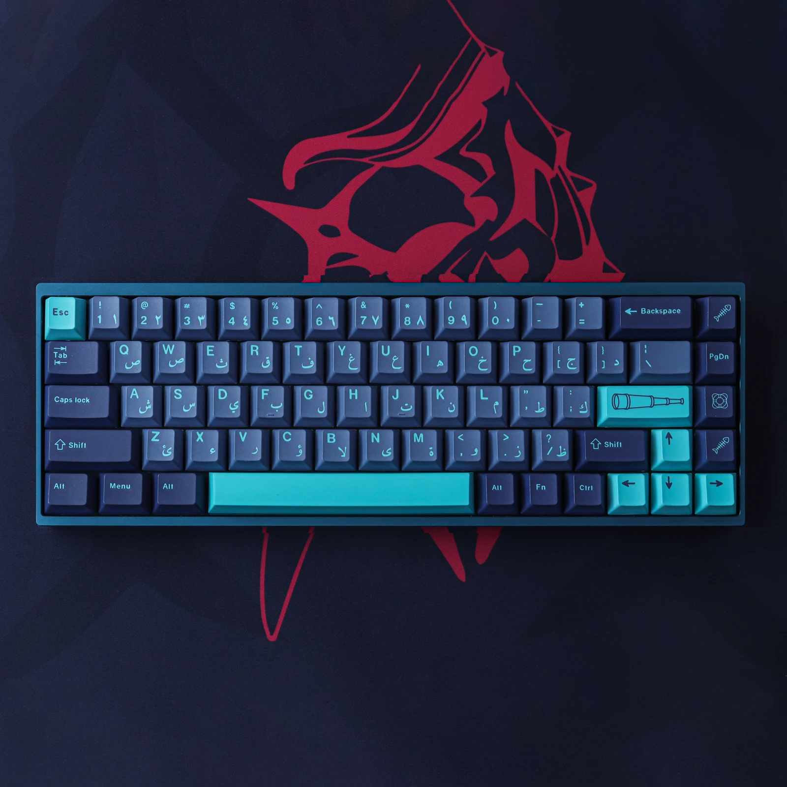GMK Arabian Sea Keycap, 134 teclas PBT Keycaps Cherry Profile DYE-SUB Teclas GMK personalizadas para teclado mecánico - imagen 2