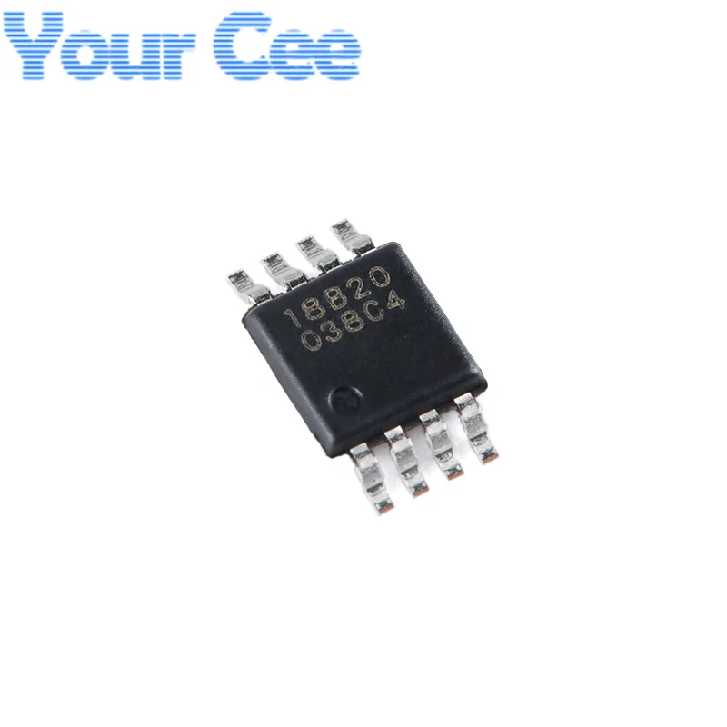 50 uds/2 uds DS18B20U DS18B20 MSOP-8 DS18B20Z SOP-8 DS18B20 TO-92 Chip Sensor de temperatura de un solo autobús - imagen 3
