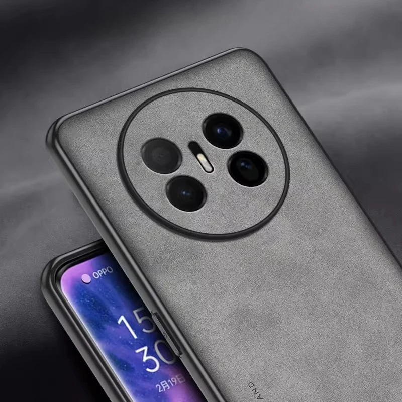 Para Huawei Mate 70 Air funda para Mate70 Air Skinsheep PU cuero protección completa mate duro parachoques magnético soporte cubierta Shell - imagen 5