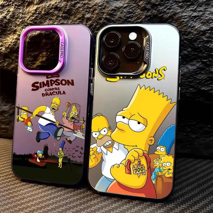 Funda de teléfono con dibujos divertidos de SimpsonS para Xiaomi Redmi 9C 14C 10 Note 9 Pro A2 Plus A1 9T 12 5G 13C, funda trasera suave - imagen 5