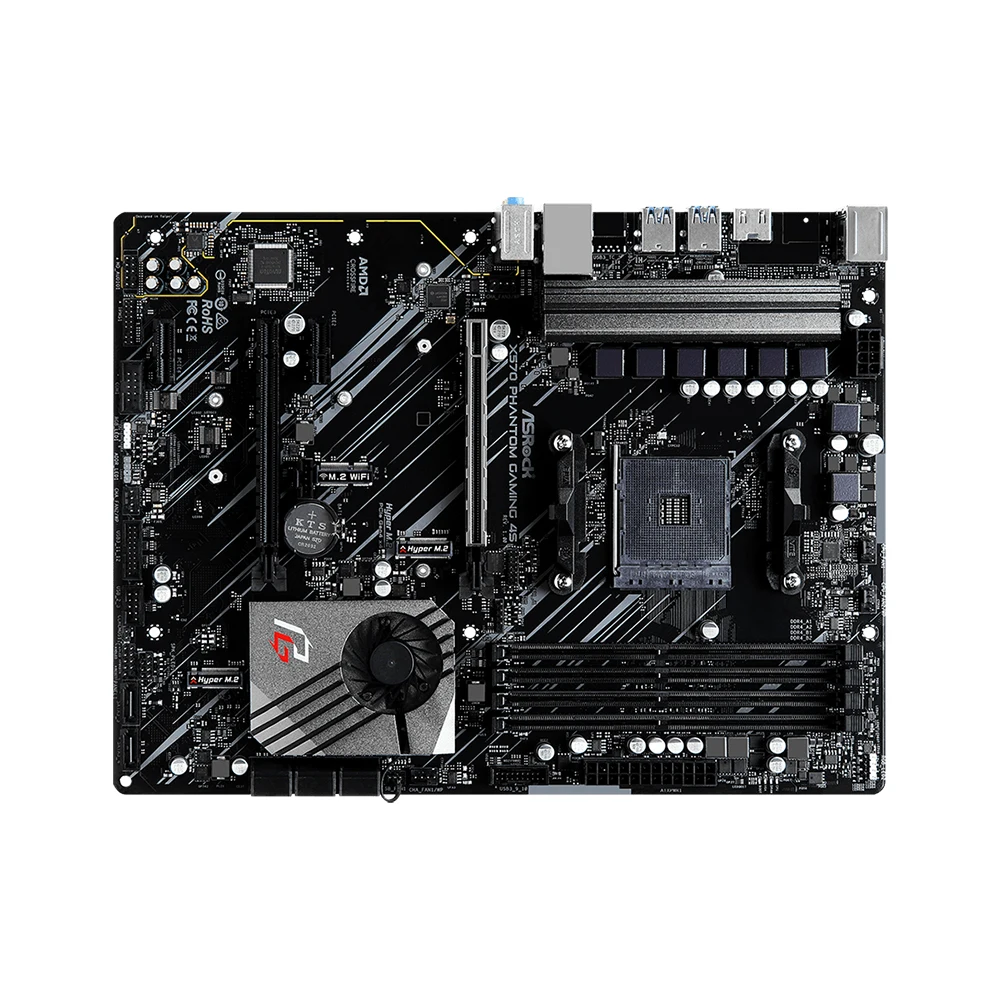 Placa base ASRock X570 PHANTOM GAMING 4S X570 AMD AM4 compatible con 5600 5600G 5700X 5800X3D CPU 4 × DDR4 128GB PCI-E 4,0 HDMI M.2 ATX - imagen 4