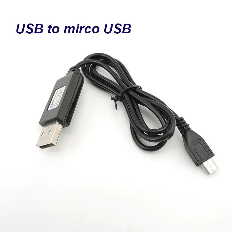 USB A macho 5V a 4,2 V DC 5,5x2,1mm 3,5x1,35mm mirco cable de carga convertidor Cable conector de alimentación para batería de litio 18650 - imagen 3