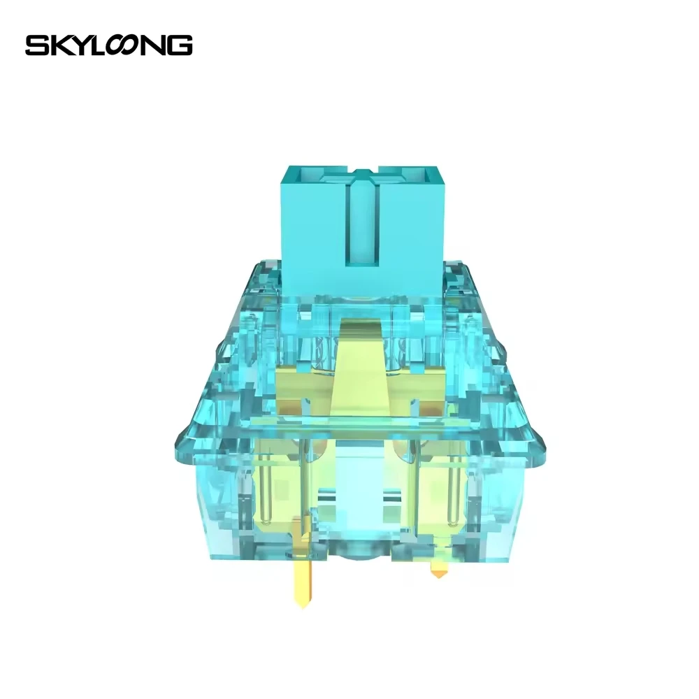 SKYLOONG interruptor Glacier silencioso Cucl2 interruptor mecánico 35 unids/set accesorios de teclado interruptor mecánico de 3 pines/5 pines - imagen 4