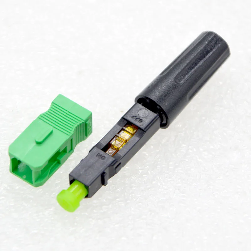 Conector rápido de fibra óptica SC/APC, 50 piezas, FTTH integrado, modo único, grado portador, especial, venta al por mayor - imagen 5