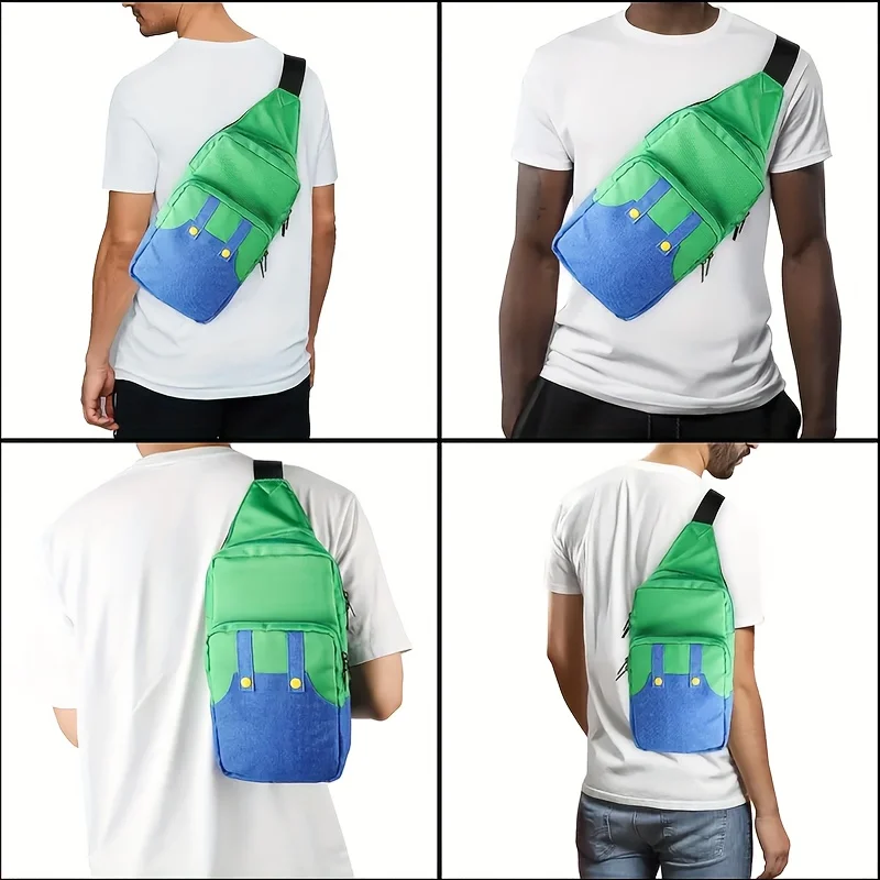 Bolsa de viaje bonita para Nintendo Switch/Lite/OLED/Steam Deck, estuche de transporte con eslinga para accesorios de consola NS SD - imagen 3