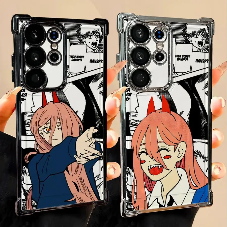 Funda suave para Samsung Galaxy S21 Plus S25 Edge S23 S22 Ultra S20 FE S24 lindo anime de dibujos animados