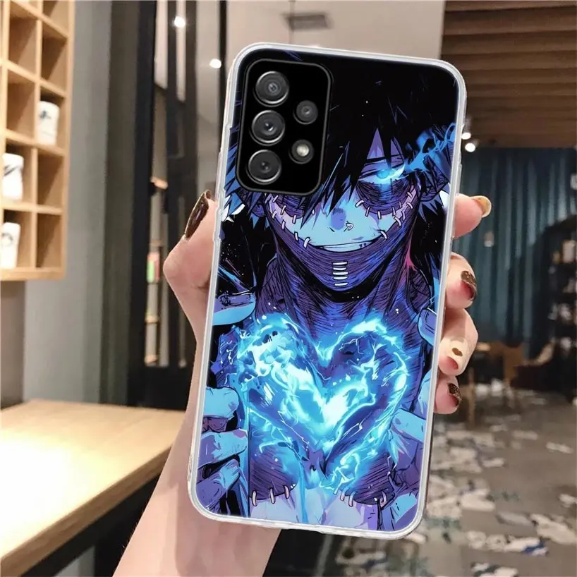 Dabi MHA My Hero A-Academy funda de teléfono de silicona para Samsung Galaxy A52 A51 A50S A42 A32 A22 A12 A02S A30S A20S A10S A41 A31 A21S A - imagen 5