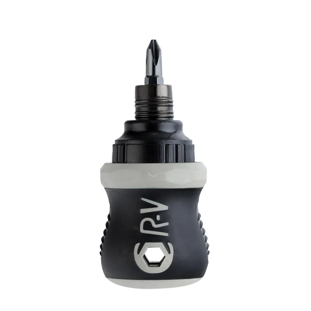 LEFAVOR-Juego de destornilladores de Llave de trinquete, mango de trinquete, destornillador de acero al carbono, herramientas fáciles de llevar para reparaciones en el hogar - imagen 5