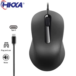 Ratón Gamer HKXA 3D USB-C Óptico 1000 DPI Silencioso