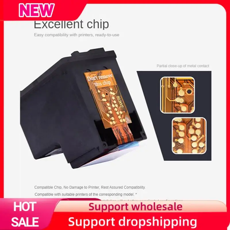 Superior portátil conveniente Compatible con HP652 XL caja de tinta Deskjet 1115 2135 3636 3790 4535 5275, juego colorido negro - imagen 4