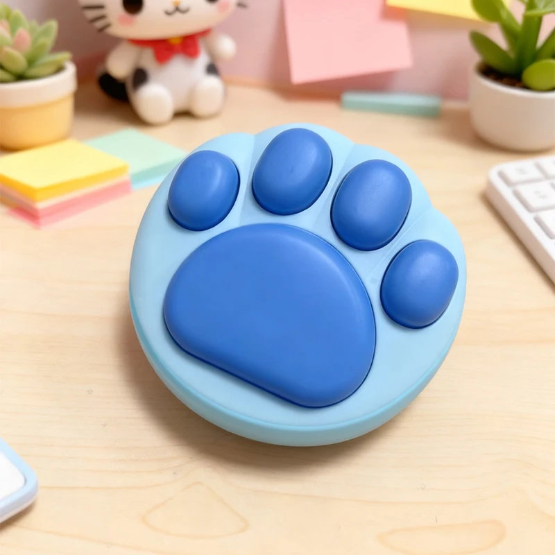 Lindo gato garra inalámbrico ordenador de escritorio interruptor de escritorio Host PC externo inalámbrico encendido/apagado tecla - imagen 2