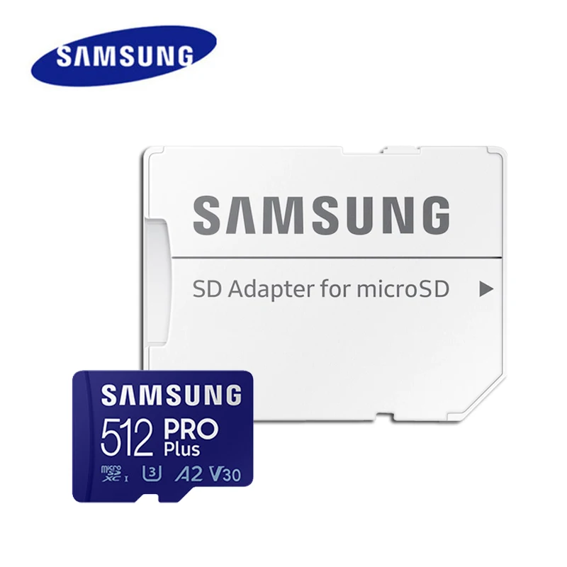 Tarjeta de memoria Micro SD SAMSUNG 100% Original, 512GB/256GB/128GB, tarjeta TF C10 U3 A2 V30, tarjeta de memoria 4K, Micro SD de 64GB para teléfono - imagen 2