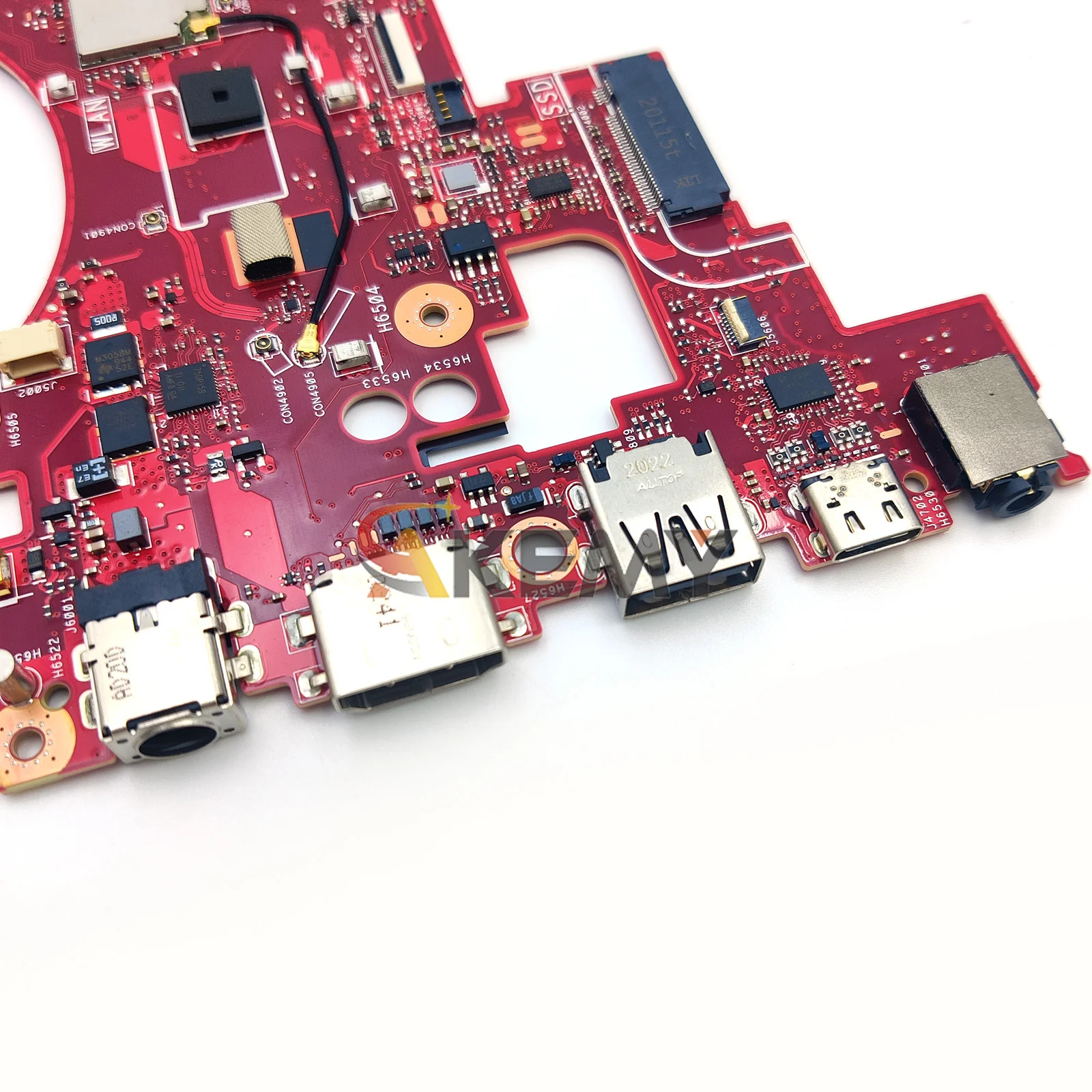 Placa base para ordenador portátil GX701LXS para ASUS ROG Zephyrus S GX701LW GX701LXS GX701L GX701LU GX701LV con CPU I5 I7 i9 pruebas OK - imagen 5