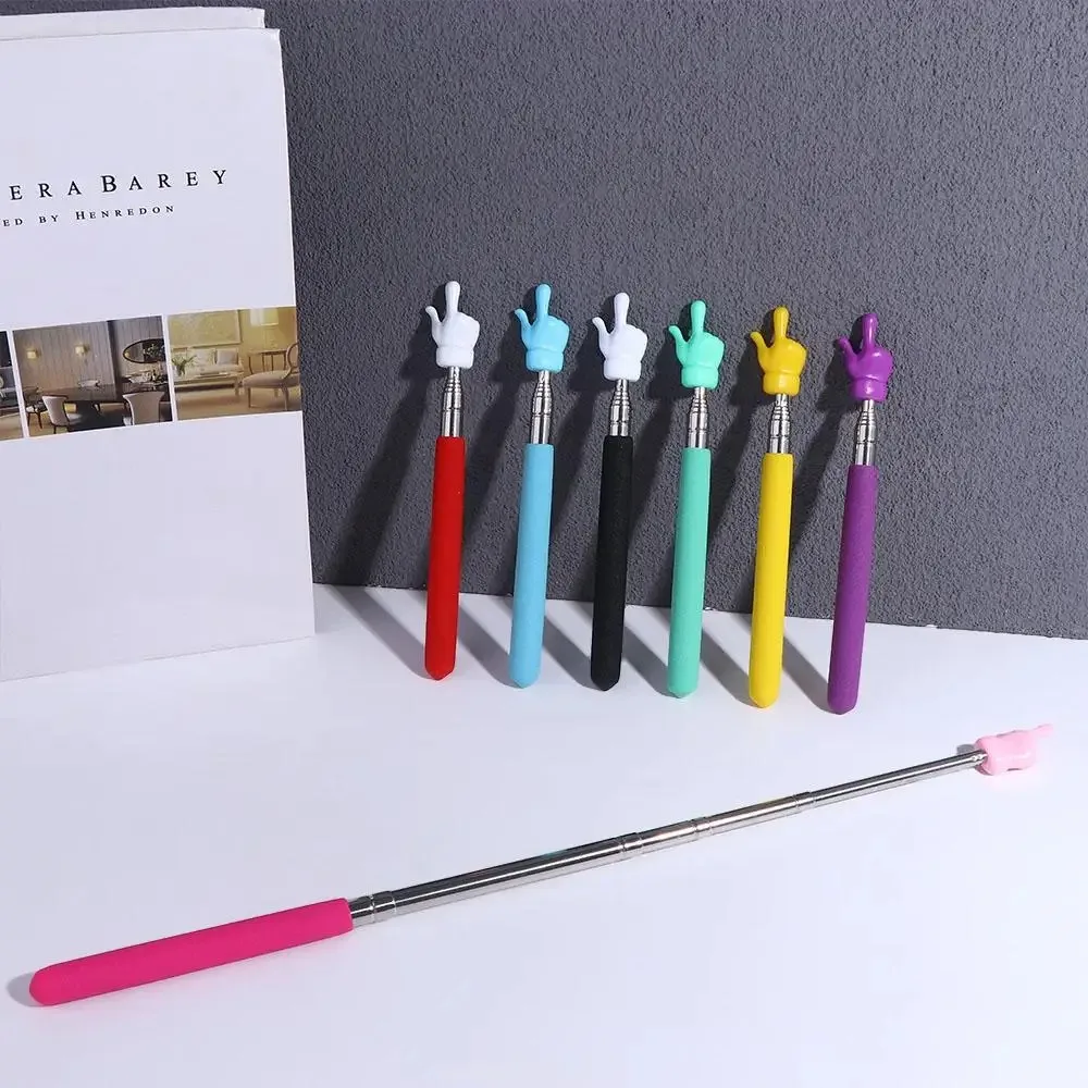 Lindo puntero de dedo para profesores, palo de lectura, herramientas de enseñanza preescolar, palo de lectura multifuncional, puntero de clase portátil para niños - imagen 2