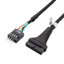 20Pin Female to 9Pin Male  Busbar USB 3.0 TO USB 2.0 USB 3.0 to 2.0 Conversion Cable