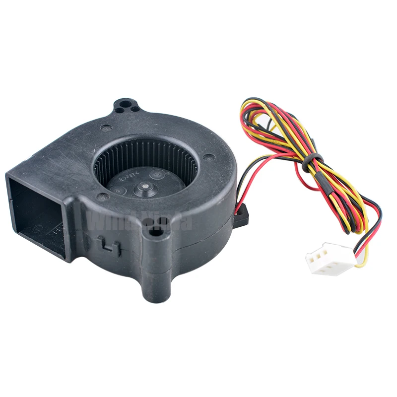 D06F-12BS1 Ventilador centrífugo de 6 cm, 60 mm, 60 x 60 x 25 mm, DC12V, 0,33 A, 3 pines para proyectores y impresoras, funcionamiento silencioso - imagen 3