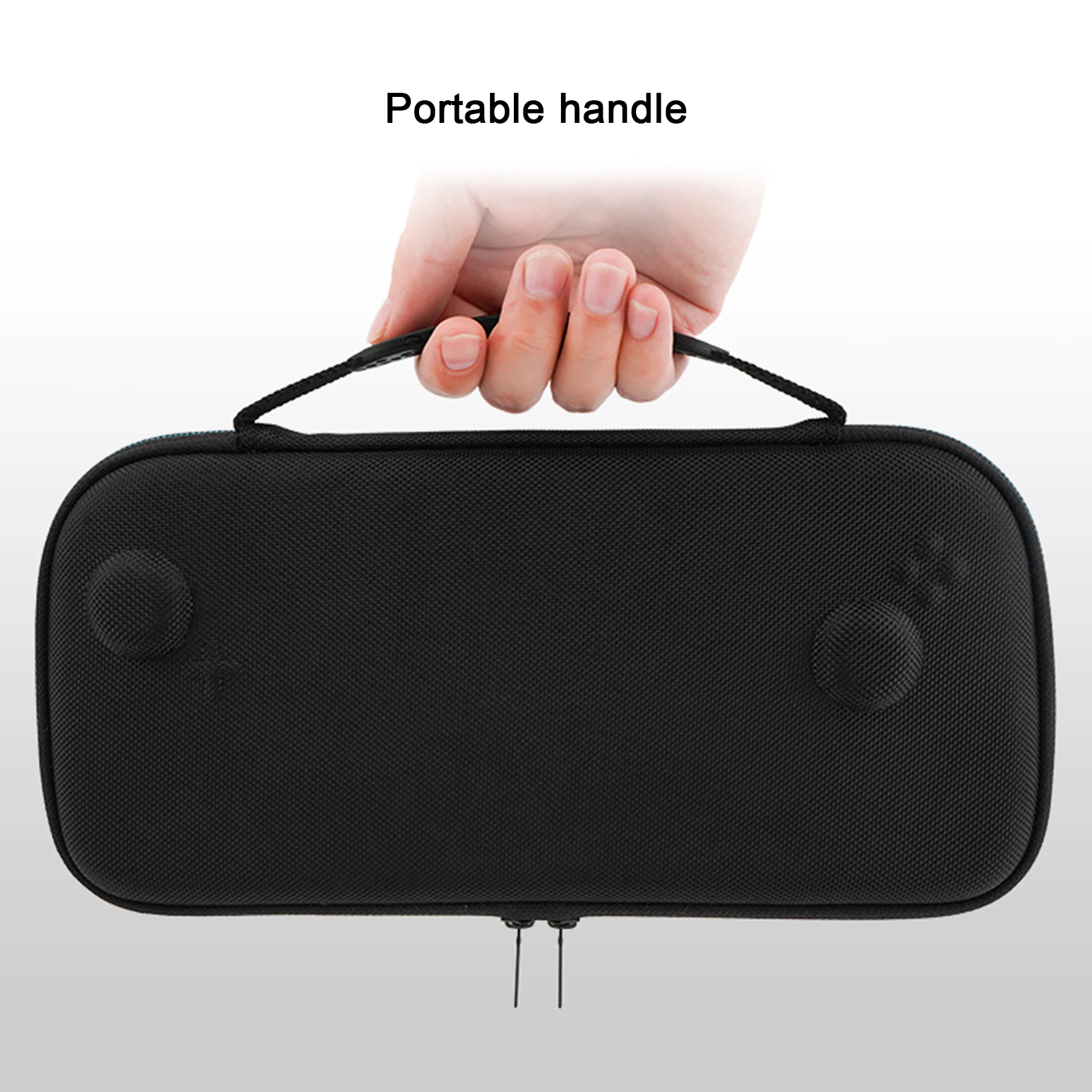 Bolsa de almacenamiento para consola de juegos ROG Xbox AllyX, funda protectora de transporte, estuche de almacenamiento de viaje portátil impermeable - imagen 4