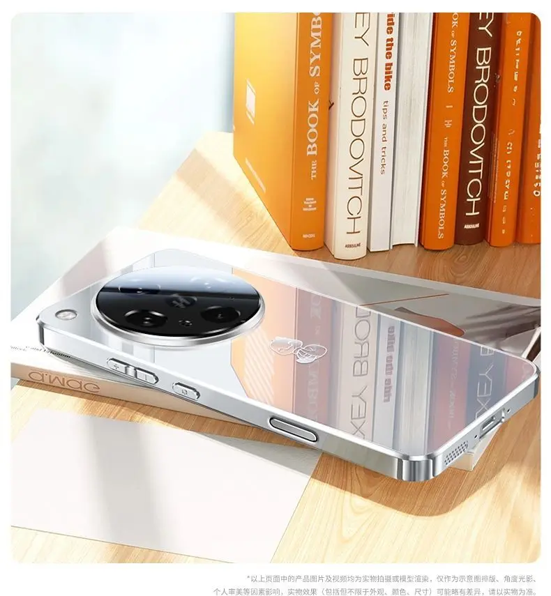Funda de espejo para OPPO Find X9 Pro X8, cubierta protectora de película de lente trasera de cristal galvanizado Ultra Ice para OPPO Find X8S + - imagen 5