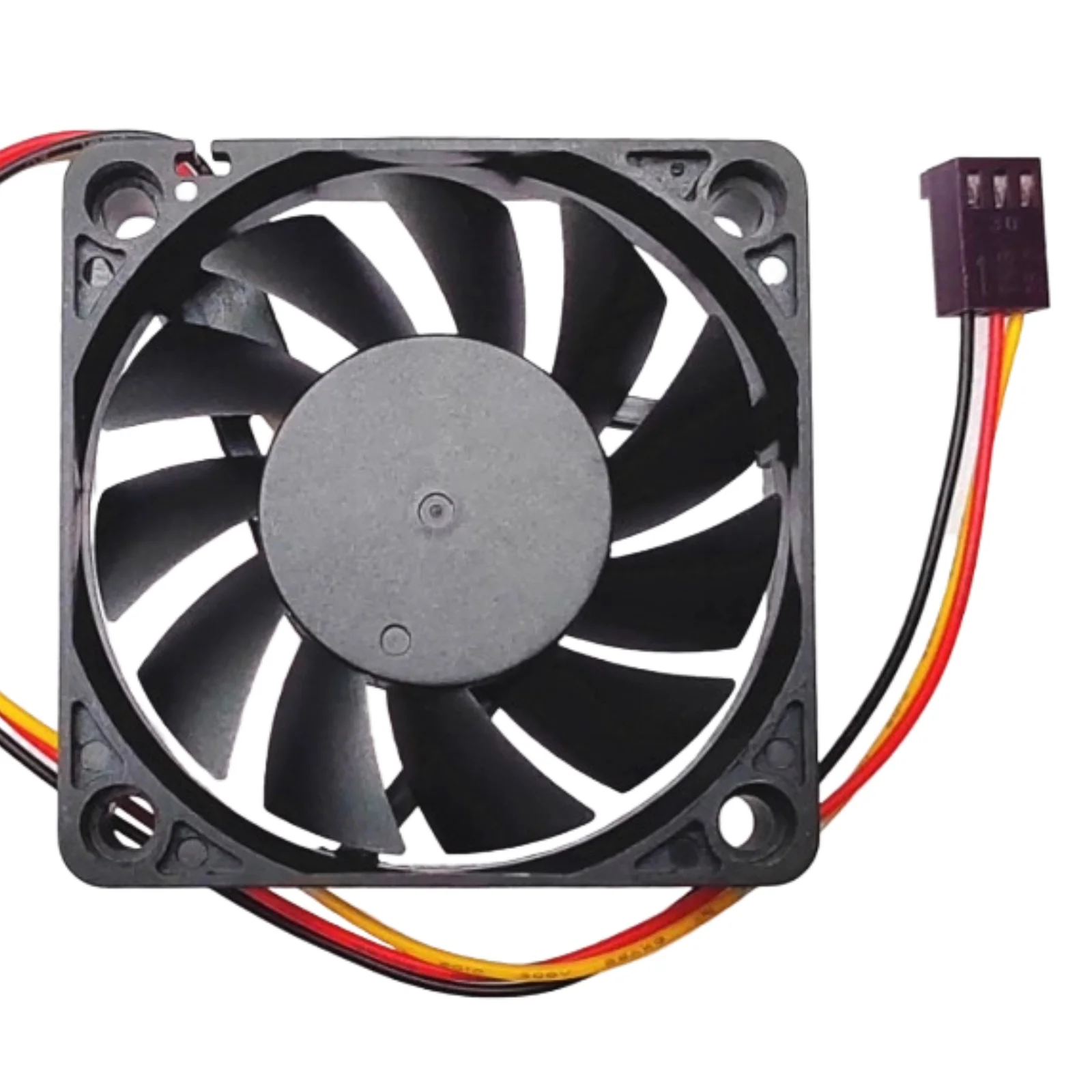 Para EVERFLOW R126015BU 6015 6CM DC 12V 0.40A ventilador de refrigeración de alta velocidad con doble rodamiento de bolas - imagen 2