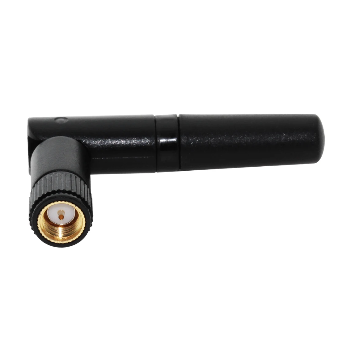 Antena pequeña S plegable, Conector de enchufe SMA macho/RP, 433Mhz/ GSM/2,4 Ghz/4G LTE, venta al por mayor, 1 unidad