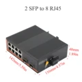2 SFP to 8 RJ45