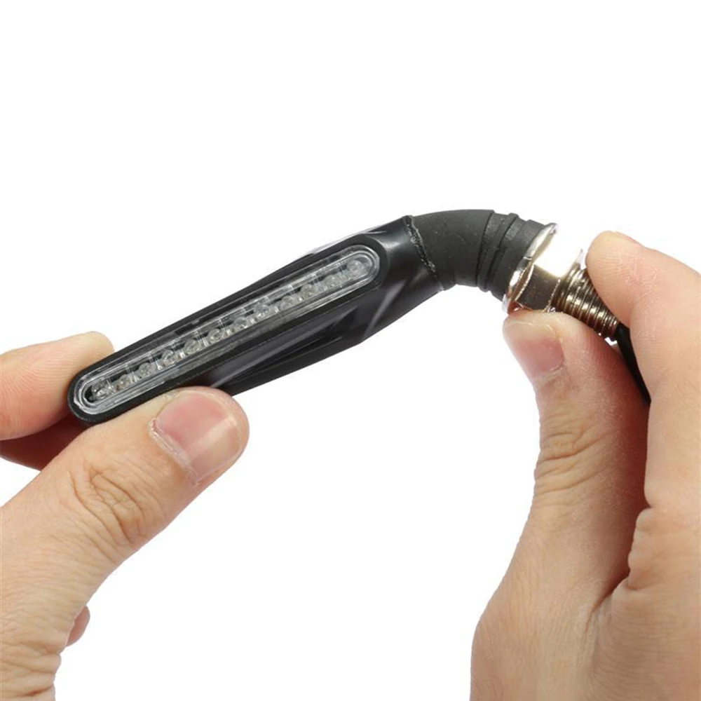 Luz LED de intermitentes para motocicleta, intermitente trasero IP68, indicador impermeable, luces traseras, accesorios de lámpara, 1 ud. - imagen 3