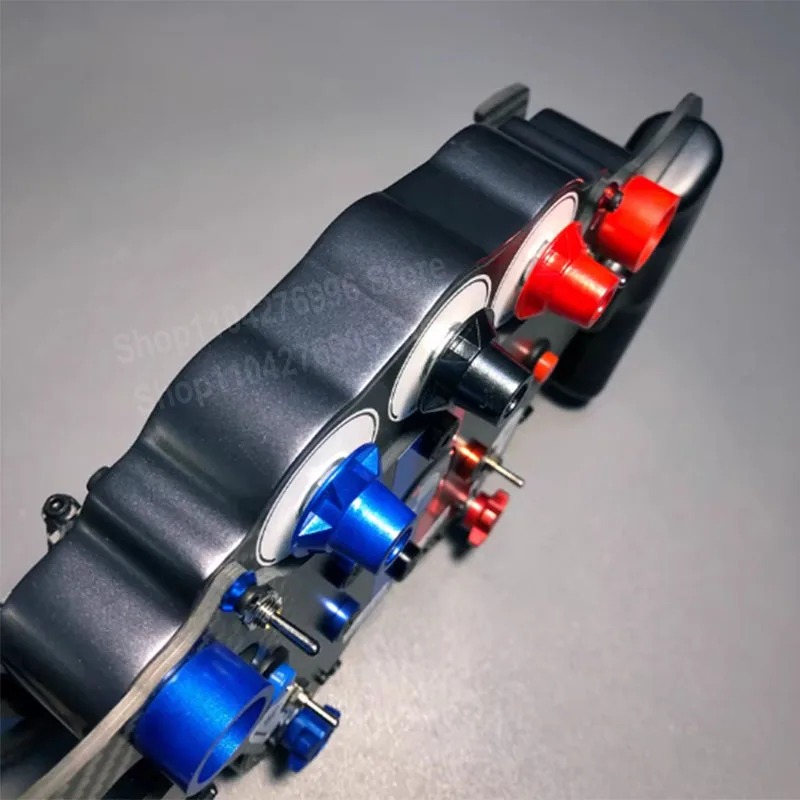 Caja de botones de instrumentos para volante de fórmula, paletas de cambio de consola central de PC para Logitech Fanatec Thrustmaster F1 - imagen 5