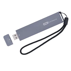 Caja Adaptadora NVMe a USB Tipo A – Carcasa Disco Externo