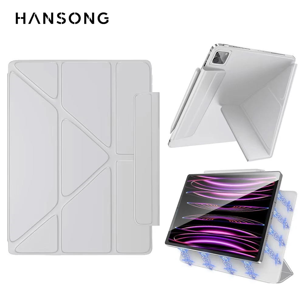 Funda de separación magnética para ipad Air 11, Air 13, 2024, M2 Pro, 11, 13, M4, ipad 10, 10,9 Pro, 11, 12,9 - imagen 2