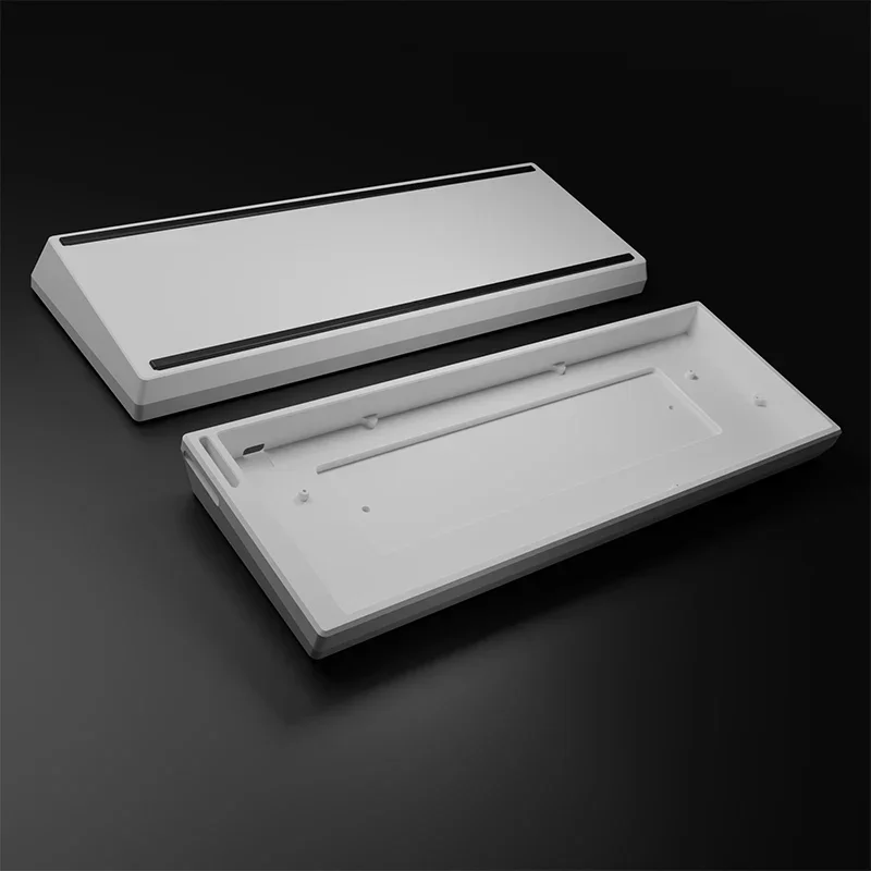 Carcasa de teclado de aluminio CNC Compatible con Wooting60HE HM66 Rakka GH60 Megalion Mad60 Teclado mecánico DIY CNC Cese de aluminio - imagen 4