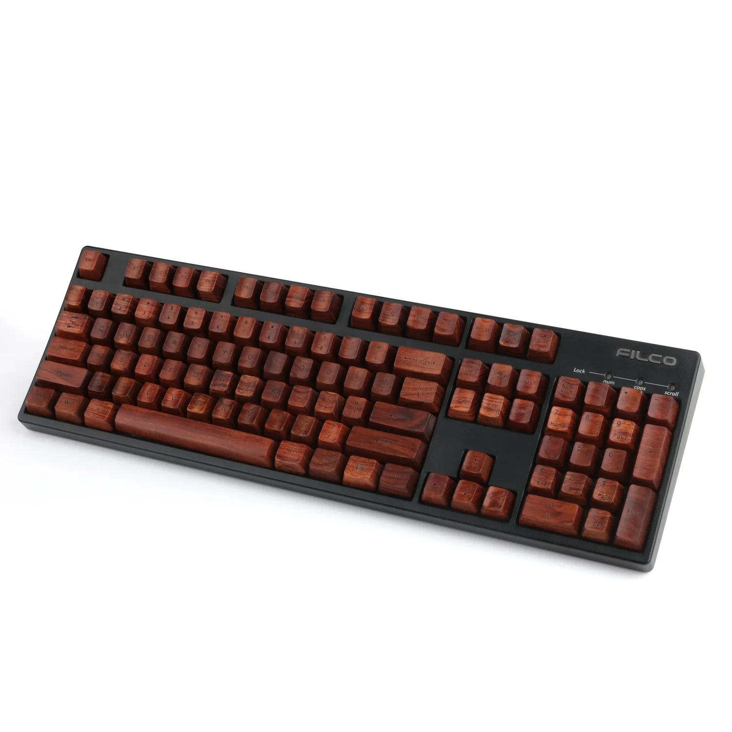 Teclas personalizadas de madera de haya, perfil OEM para teclado mecánico MX Switch, 61/87/104/108 Walunt, 60%, 75%, 80%, 1 Juego - imagen 2