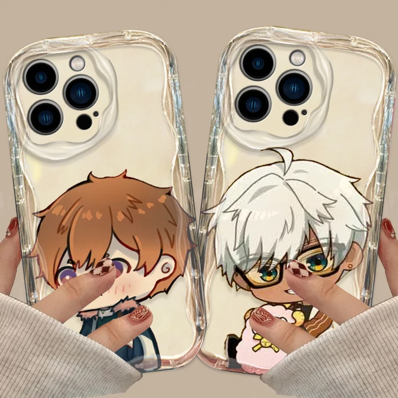 Funda de teléfono de dibujos animados Obey Me para Apple iPhone 15 14 13 12 11 Pro X XR XS Max Plus 8 7 Plus SE Wave - imagen 2