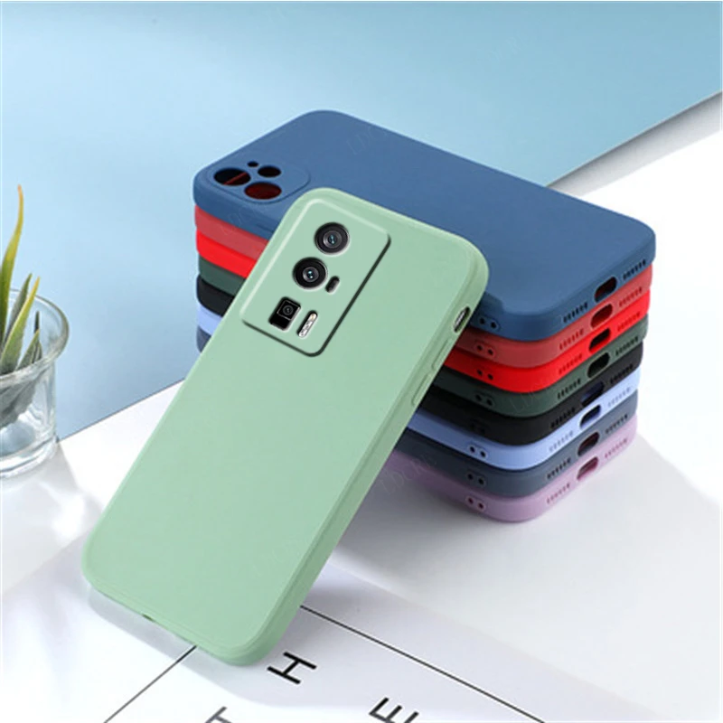Funda para teléfono Xiaomi Poco F5 Pro, carcasa trasera a prueba de golpes, suave, TPU - imagen 3