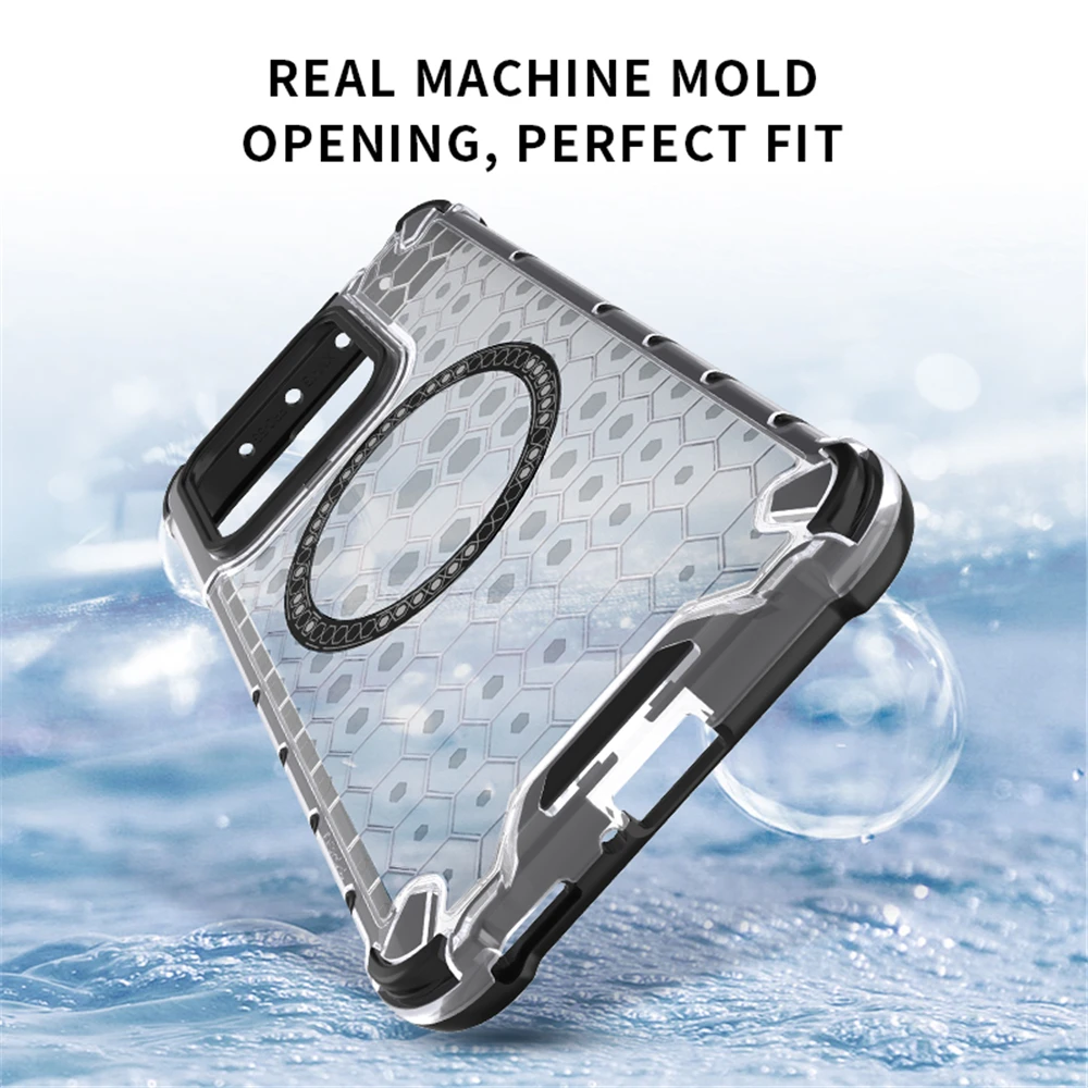 Funda de teléfono transparente con anillo magnético para Xiaomi 15 14 14T 13 Pro 14Pro 13Pro cubierta completa transparente a prueba de golpes - imagen 5