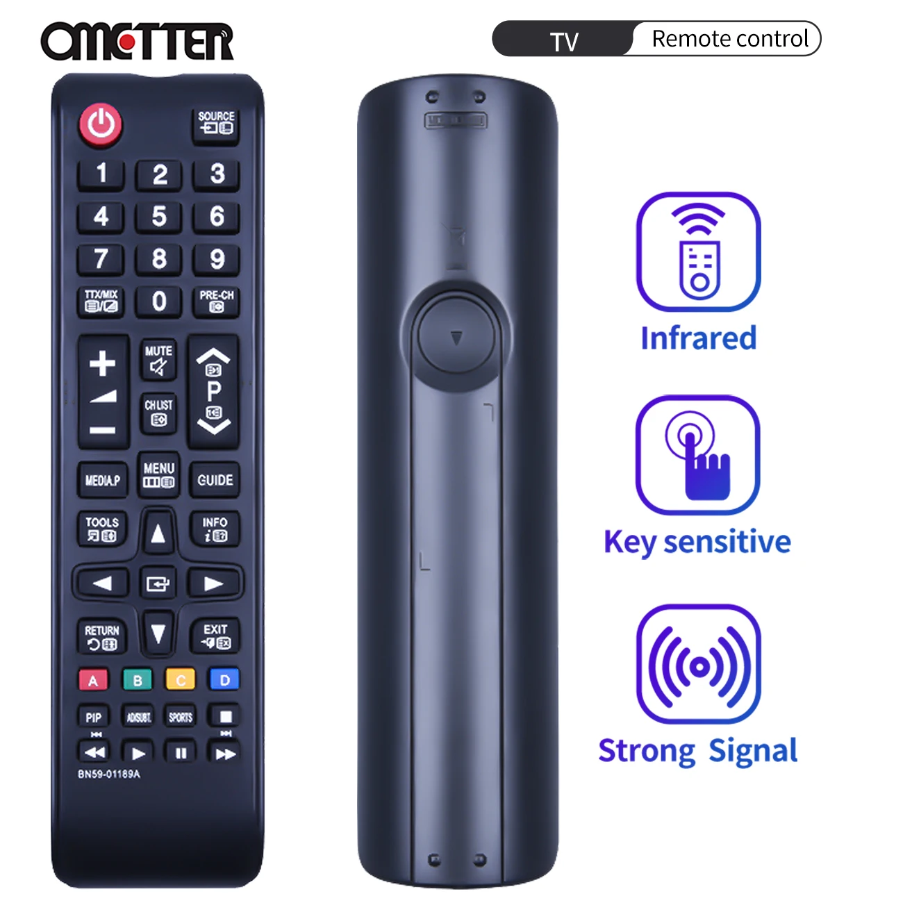 Nuevo BN59-01189A para Samsung TV Control remoto BN 5901189 Un T22E390 L22D390EW L24D390EW Fernbedienung - imagen 2