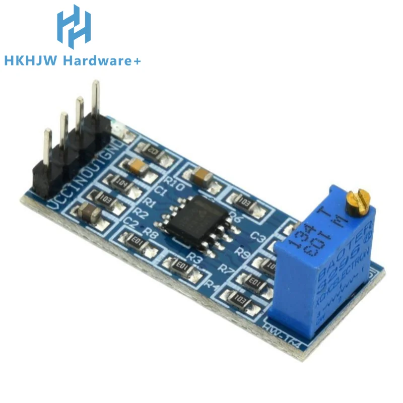 LM358 amplificador de amplificación de señal, módulo de 5V-12V, 100 veces de ganancia - imagen 5