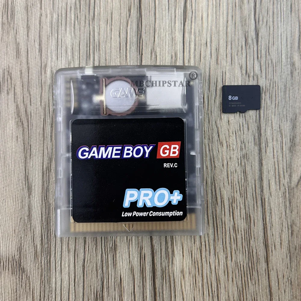 Cartucho de equipo para juegos Flash GG 2000 en 1 juegos con tarjeta TF Compatible con GBC para consola portátil GBA colección de juegos Retro - imagen 5