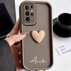 Samsung Galaxy S Ultra Funda personalizada corazón amor Antigolpes