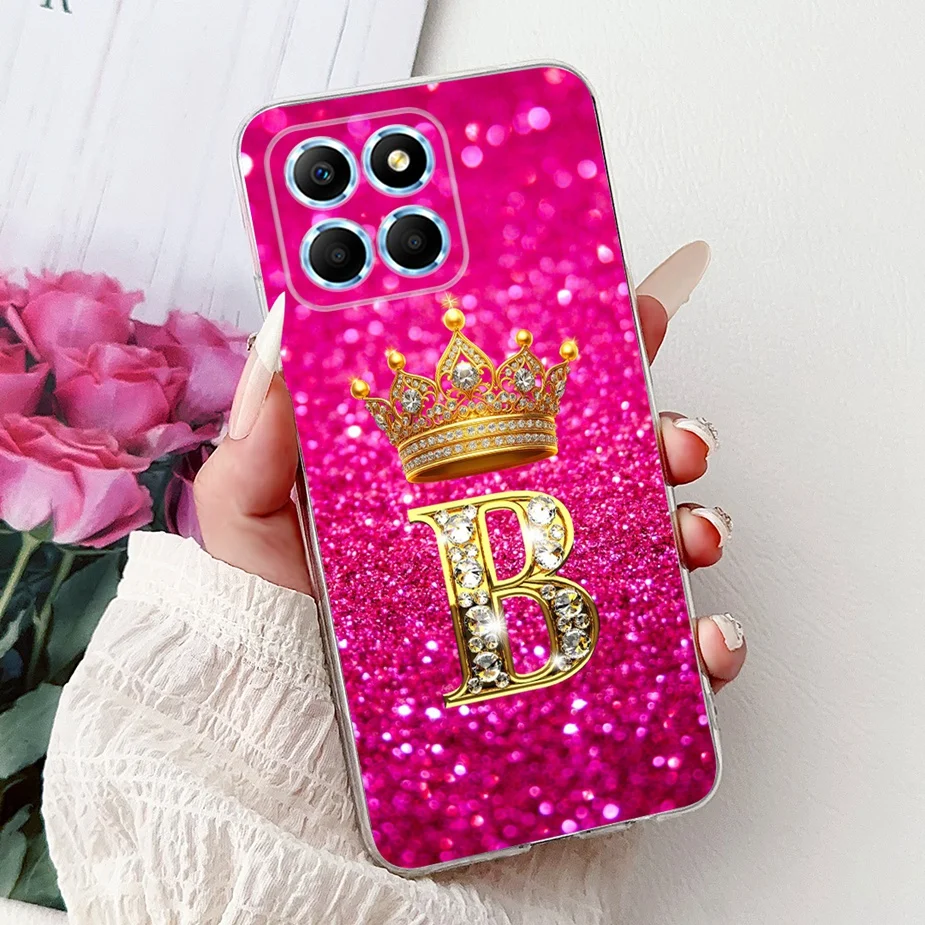 Para Honor X8 X8a X8b funda nueva moda letras cubierta suave funda de teléfono de silicona para Honor X8b X 8a HonorX8 HonorX8a HonorX8b Fundas - imagen 3