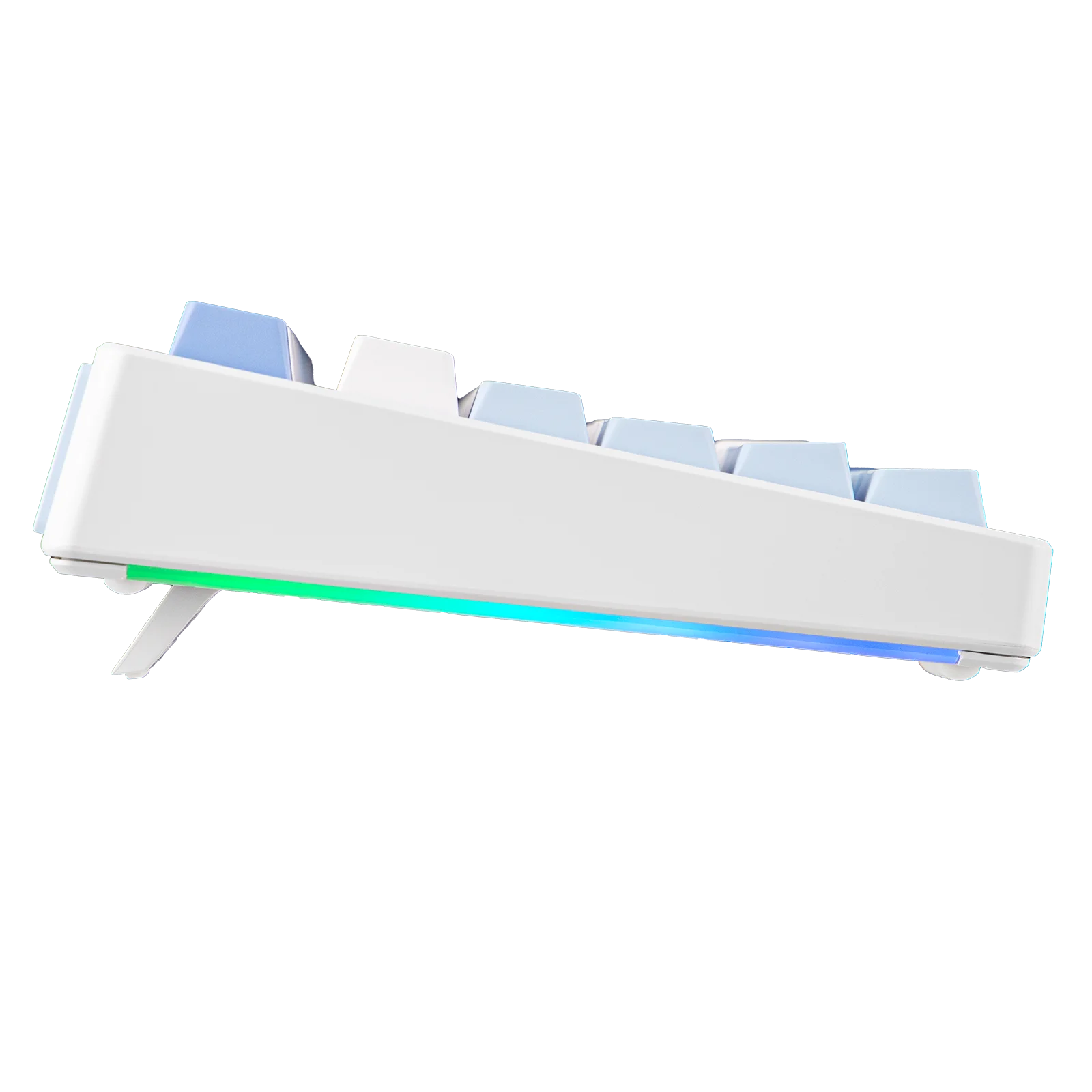 EPOMAKER TH108 ISO-DE 100% teclado mecánico inalámbrico de tamaño completo con cable/Bluetooth/2,4 Ghz iluminación RGB 8000mAh para Mac/WIN - imagen 5