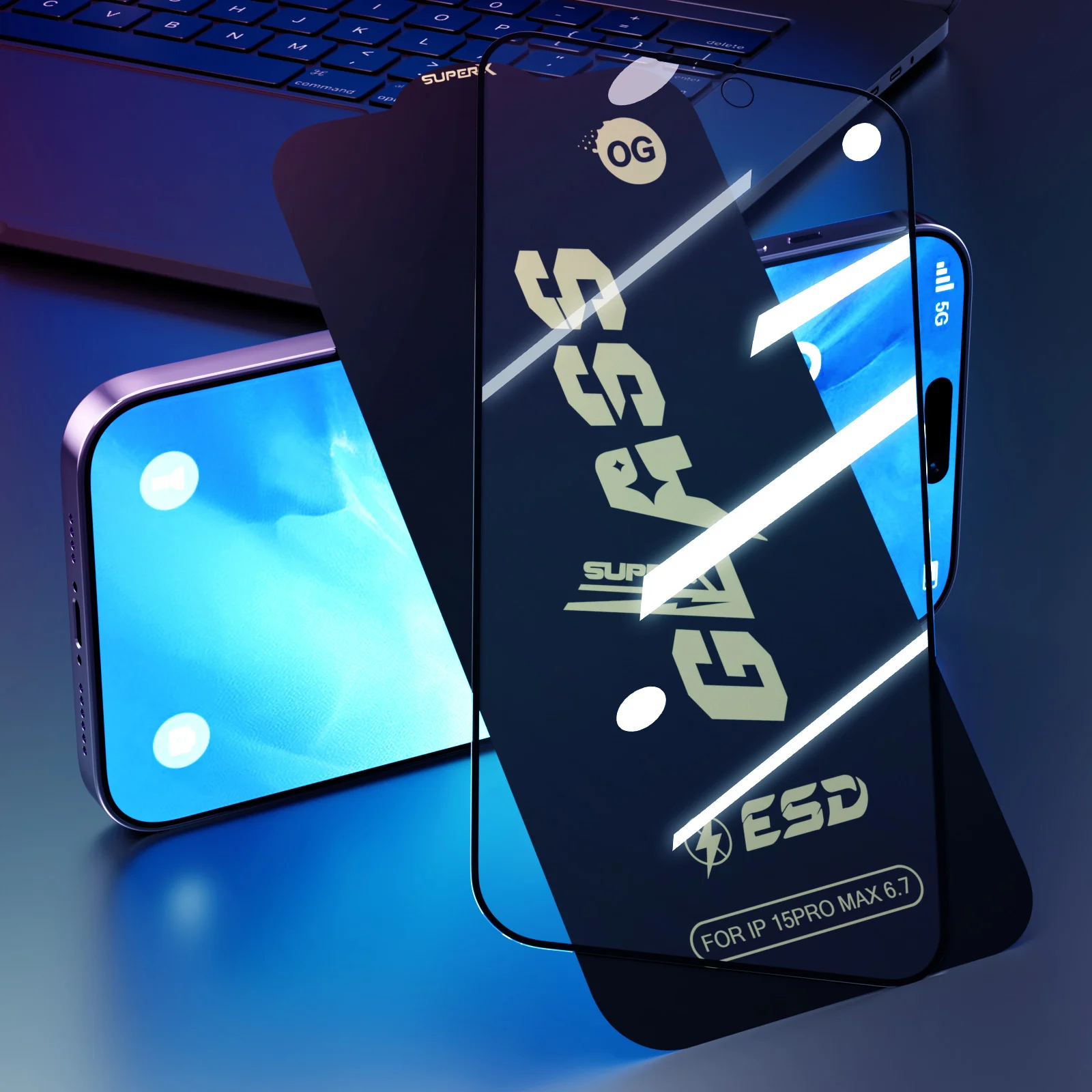 Protector de pantalla de vidrio templado HD, 5 uds., para Xiaomi Redmi Note 14 13 12 11 Pro 9 10S 11S 13R 12R 14S 14R 14C 13C 12C 10C A5 A4 A3 - imagen 4