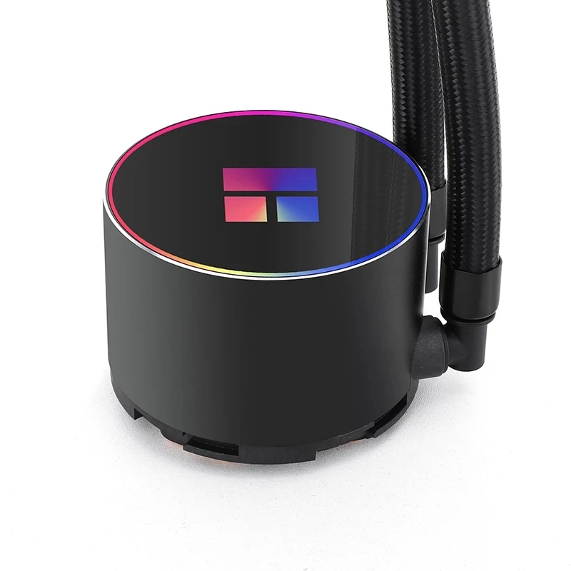 Disipador térmico de refrigeración por agua para CPU, Kit de enfriador de CPU, bloque de Metal, bomba, radiador, ventilador para Intel y AMD, Frozen Magic CPU 240 - imagen 4