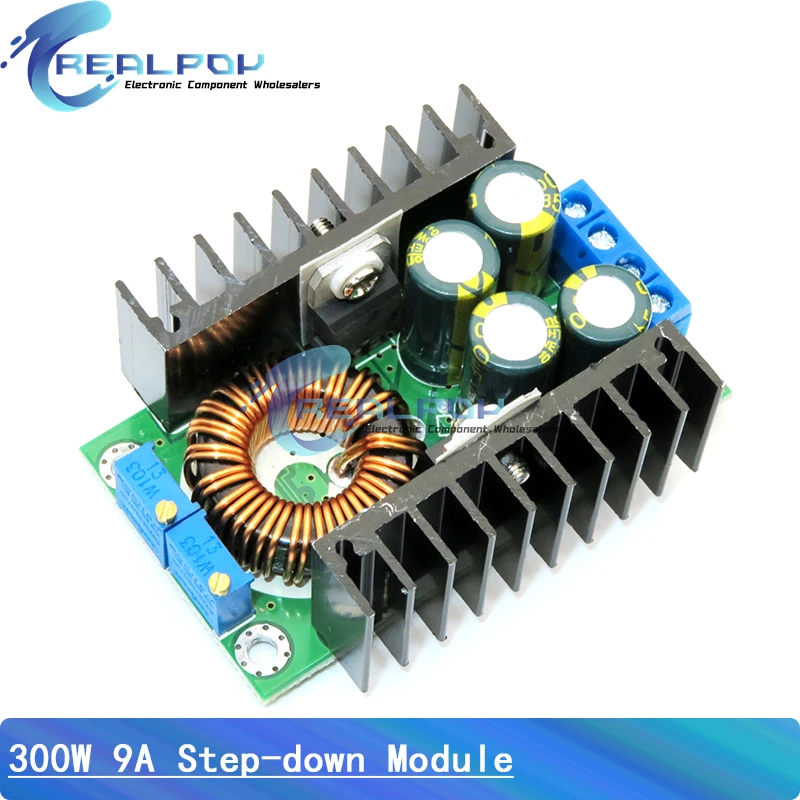Módulo elevador DC 9A 300W 150W convertidor de refuerzo convertidor reductor 5-40V a 1,2-35V módulo de potencia Controlador LED XL4016 - imagen 5